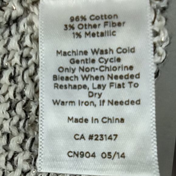 Talbots Zip-up Sweater Tweed Jacket Size Medium Flawed - Picture 15 of 16